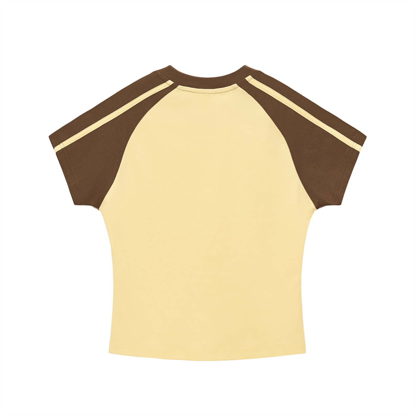 need $ 4 books raglan tee - lemon/brown